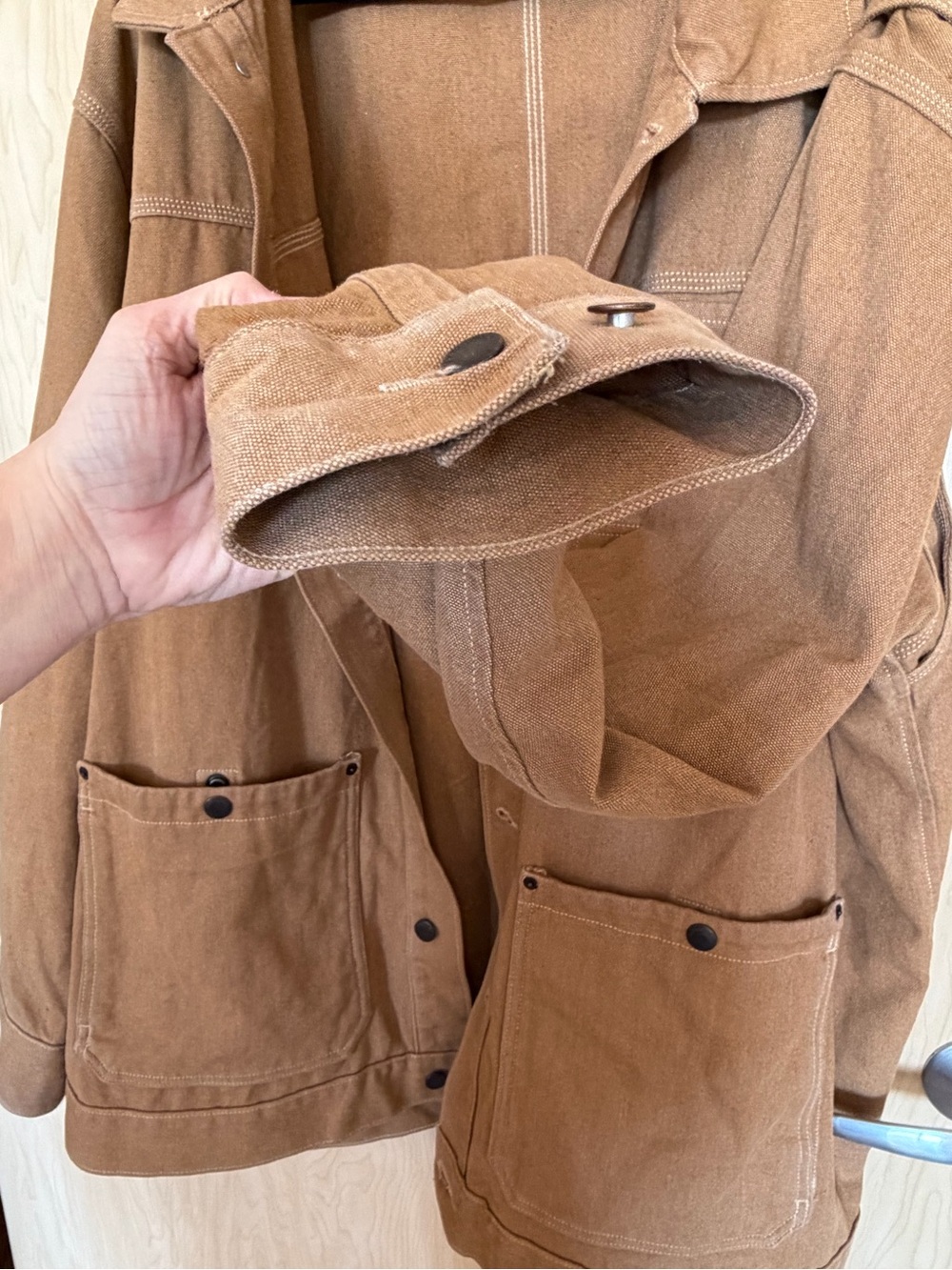 Patagonia Men's Iron Forged Ranch Jacket Hemp & Organic Cotton big & tall size3X - Picture 6 of 12